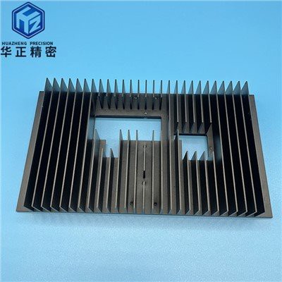 ブラック陽極酸化アルミニウム加工部品